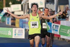 KEJAR MATLAMAT: Soh kini menetapkan matlamatnya untuk memecahkan rekod maraton negara di samping melayakkan diri ke Olimpik Tokyo 2020. - Foto BH oleh GAVIN FOO