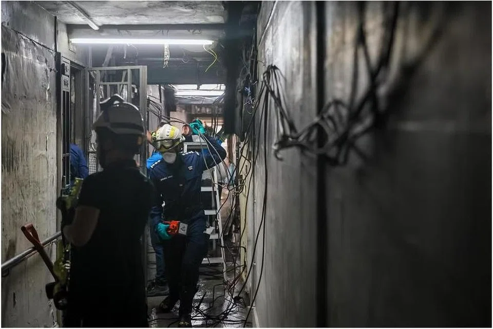 SEMAKAN SCDF: Pasukan semakan membuat beberapa saranan yang tertumpu kepada keselamatan operasi, komand dan kawalan. 