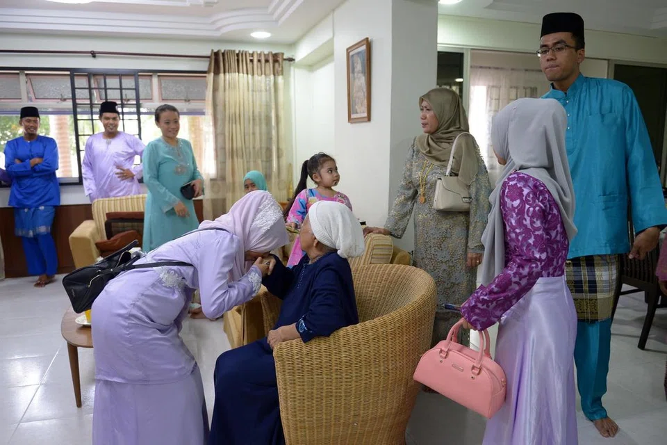Visiting family, friends and relatives are part of a tradition during Hari Raya.