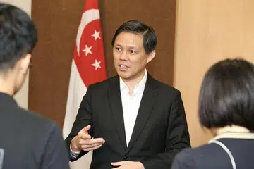 ISU PERAIRAN DEKAT TUAS: Encik Chan menerangkan respons terkini pemerintah Singapura mengenai isu perairan dekat Tuas ,kepada media dan menggesa keadaan kembali ke asal sebelum 25 Oktober.