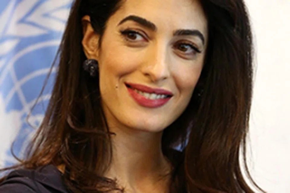 Amal Clooney.