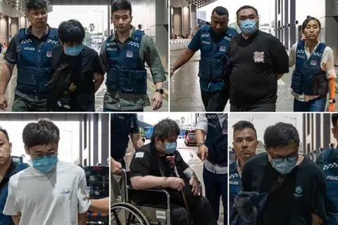 Lima lelaki warga Malaysia yang beroperasi daripada pusat penipuan di Johor Bahru, dengan setiap seorang menerima RM3,000 ($915) sebulan untuk tiga bulan pertama, sebelum jumlah itu dinaikkan kepada RM5,000 atau RM5,500. 