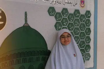 Eshal Nimerah Muhd Yasin, yang sebelum ini bergelut dalam mata pelajaran Sains, kini bangkit sebagai antara 10 pelajar terbaik dalam kohortnya bagi keputusan Peperiksaan Tamat Sekolah Rendah (PSLE) di Madrasah Wak Tanjong Al-Islamiah pada 25 November.