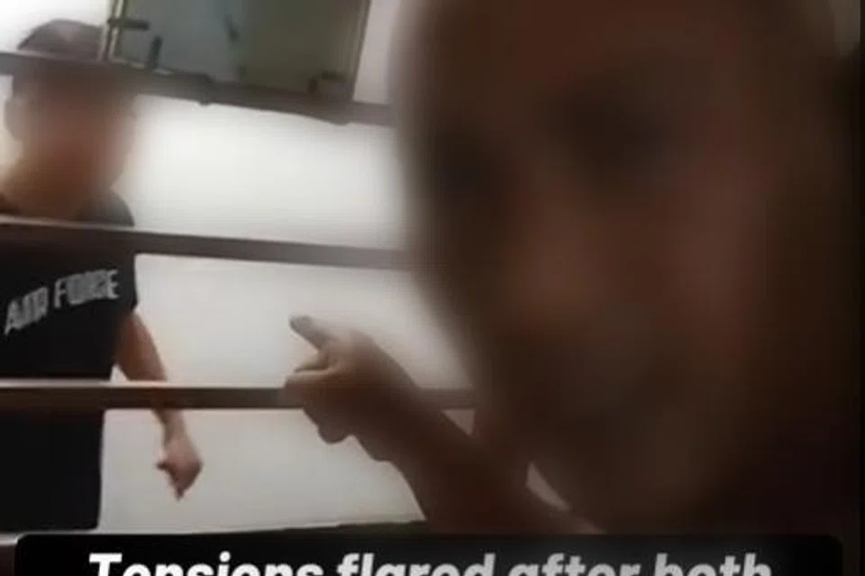 Tular di media sosial dua jiran bergaduh setelah bersemuka kerana bunyi bising daripada anak salah seorang jiran.