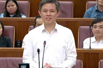 Menteri Bertanggungjawab bagi Perkhidmatan Awam, Encik Chan Chun Sing.