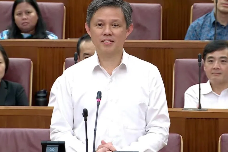 Menteri Bertanggungjawab bagi Perkhidmatan Awam, Encik Chan Chun Sing.