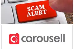 HATI-HATI KETIKA MEMBELI: Polis menasihati orang awam agar lebih berhati-hati ketika membuat pembelian dalam talian selepas satu kes penipuan melibatkan penjualan motosikal di Carousell. - Foto HIASAN SCAM ALERT