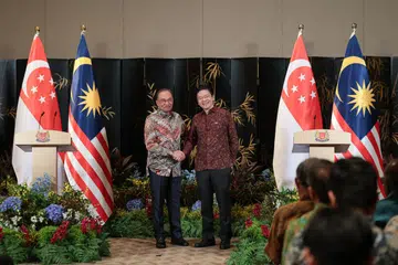 Rahat Pemimpin Singapura-Malaysia ke-12, PM Wong, Datuk Anwar