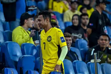 Faisal Halim membuat penampilan pertamanya dengan jersi Harimau Malaya sejak kejadian serangan asid pada Mei 2024.
