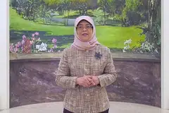 PUAN HALIMAH: Pengunduran mereka berakhirnya satu era.