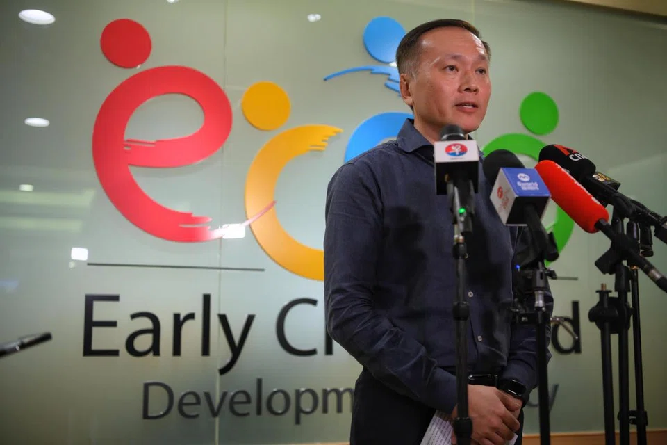MOHON MAAF: Ketua Pegawai Eksekutif Ecda, Encik Tan Chee Wee, akur agensi itu sepatutnya bertindak dengan lebih baik dalam kes melibatkan prasekolah Kinderland.