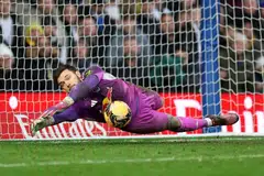 bola sepak, Piala Perdana England, Piala FA, Leeds, Lucas Perri, tendangan penalti, Birmingham City