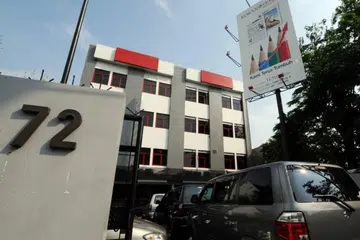 Foto fail pejabat majalah Tempo di Jakarta.