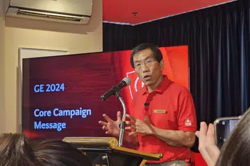 Setiausaha Agung Parti Demokratik Singapura (SDP), Dr Chee Soon Juan, mengumumkan fokus kempen bagi Pilihan Raya Umum (GE) 2024. 