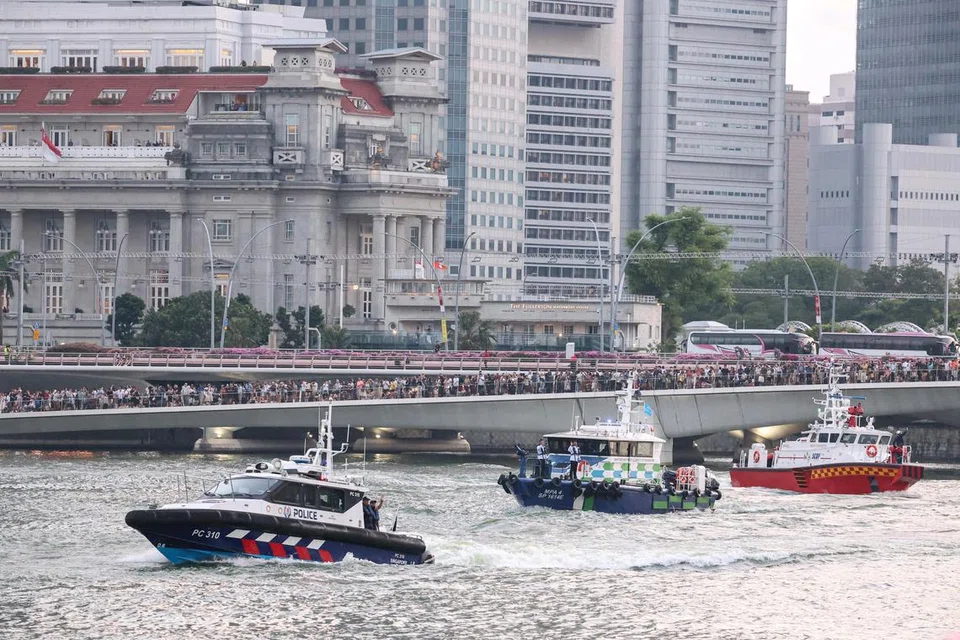 SPF, MPA, maritim, Marina Bay, SCDF, NDP 2025