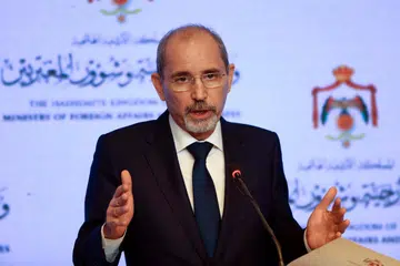 SUKAR HAPUSKAN HAMAS: Menteri Luar Jordan, Encik Ayman Safadi melahirkan keraguannya terhadap kemampuan tentera Israel menghapuskan kumpulan militan Hamas di Gaza. 