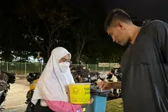 Pungutan derma dijalankan di Masjid Al-Islah pada 19 Mac lalu, selepas solat isyak, bagi mengumpul dana untuk Madrasah Al-Ma’arif  Al-Islamiah. 