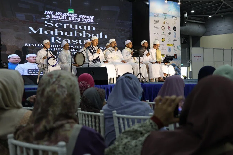 Gema Selawat, singapore expo, masjid ar-raudhah