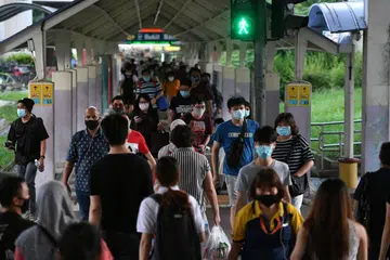 Tiada kes dari asrama pekerja asing dilaporkan pada Rabu (14 Okt).