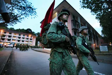Kementerian Pertahanan (Mindef) mengesahkan bahawa sistem dan proses keselamatan telah disediakan untuk menyaring dan mengesan anggota yang mungkin menimbulkan ancaman keselamatan. 