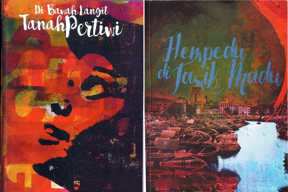 MENILAI KARYA SASTERA: Kumpulan sajak dan cerpen yang terkandung dalam antologi Hempedu Di Tasik Madu (2016) dan 'Di Bawah Langit Tanah Pertiwi (2015) akan dinilai dengan penulisnya berpeluang memenangi Hadiah Sastera yang diperkenal buat julung-julung kali. - Foto-foto fail