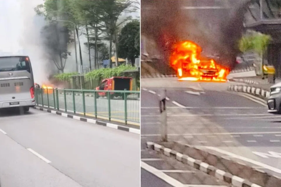 SCDF dimaklumkan mengenai kebakaran di Jurong West Street 51 itu sekitar 7.20 pagi pada 5 Mac.
