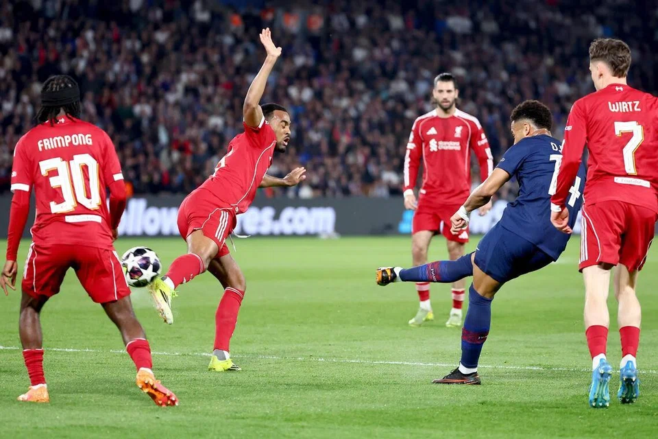 Paris Saint-Germain (PSG), Desire Doue, tewaskan Liverpool, Liga Juara-Juara