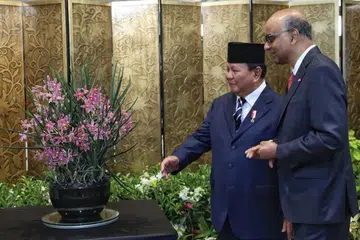Tharman Shanmugaratnam, Prabowo Subianto