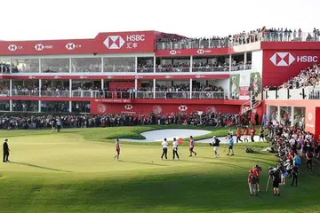 KEMBALI MERIAH: Suasana Kejohanan Dunia Wanita HSBC di Kelab Golf Sentosa pada 2019. Kejohanan itu akan kembali tahun ini, mulai 29 April hingga 2 Mei, setelah dibatalkan tahun lalu akibat pandemik Covid-19. - Foto FACEBOOK HSBC WOMEN'S WORLD CHAMPIONSHIP