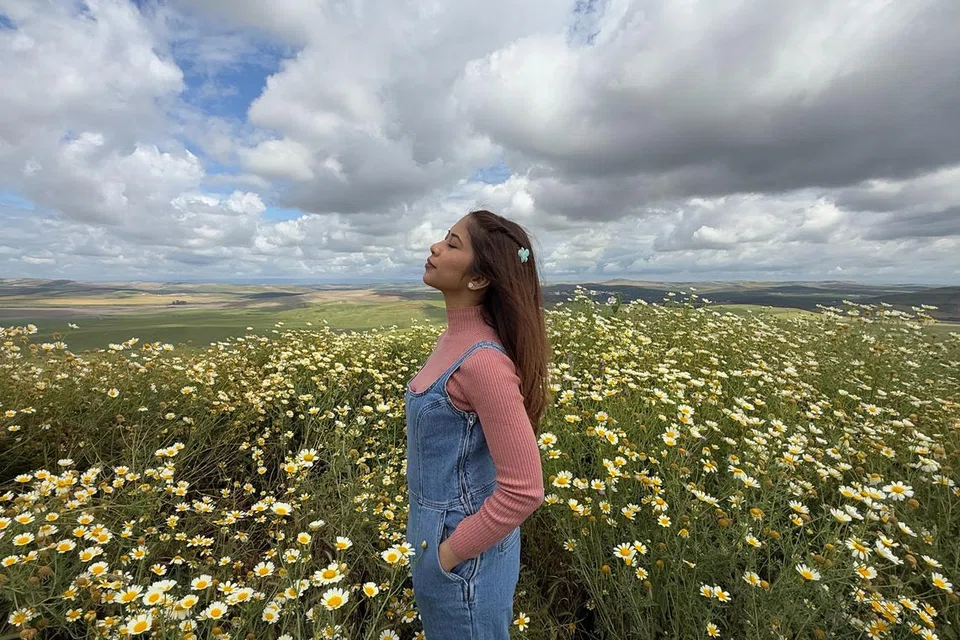 Farah Farook menikmati keindahan alam di kawasan bersejarah, Cordoba.