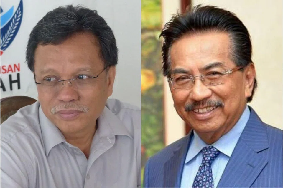 ANGIN PERUBAHAN: Ketua Menteri Sabah Datuk Seri Shafie Afdal (kiri) menghadapi kemungkinan kehilangan jawatannya jika lebih ramai Adun Sabah berpindah pihak dan menyokong pesaingnya Tan Sri Musa Aman (kanan). - Foto-foto fail