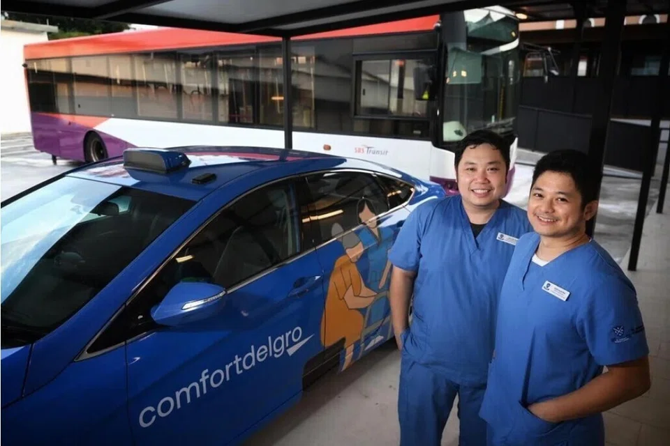 terapi, fisioterapi, Hospital Masyarakat St Andrew, MRT, bas, teksi