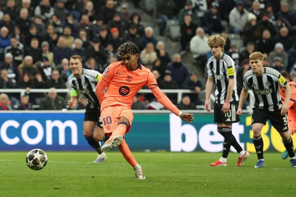 newcastle united, barcelona, liga juara-juara 