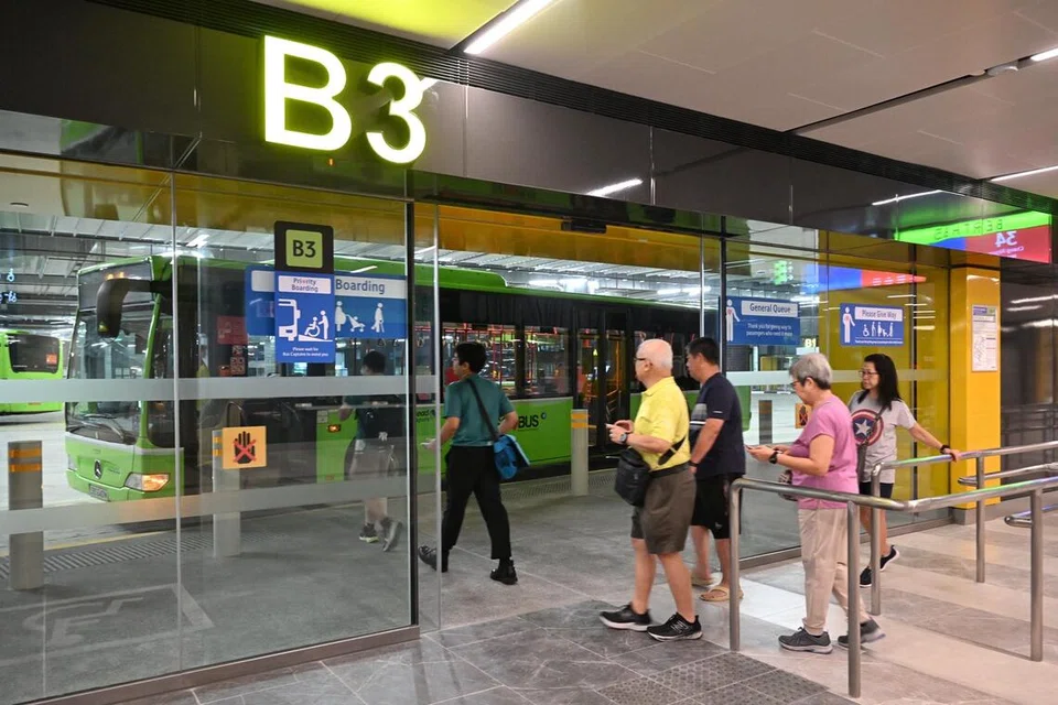 Khidmat bas baru, Bukit Panjang, Punggol, Tengah