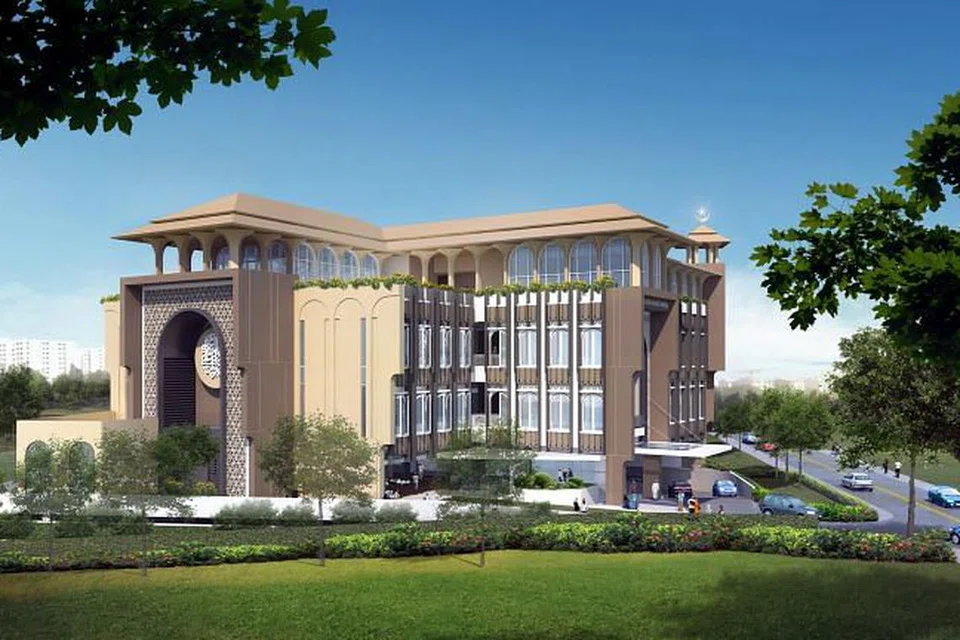 MASJID BARU: Masjid Yusof Ishak di Woodlands ini dan Masjid Maarof di Jurong West akan siap dibina pada tahun depan.