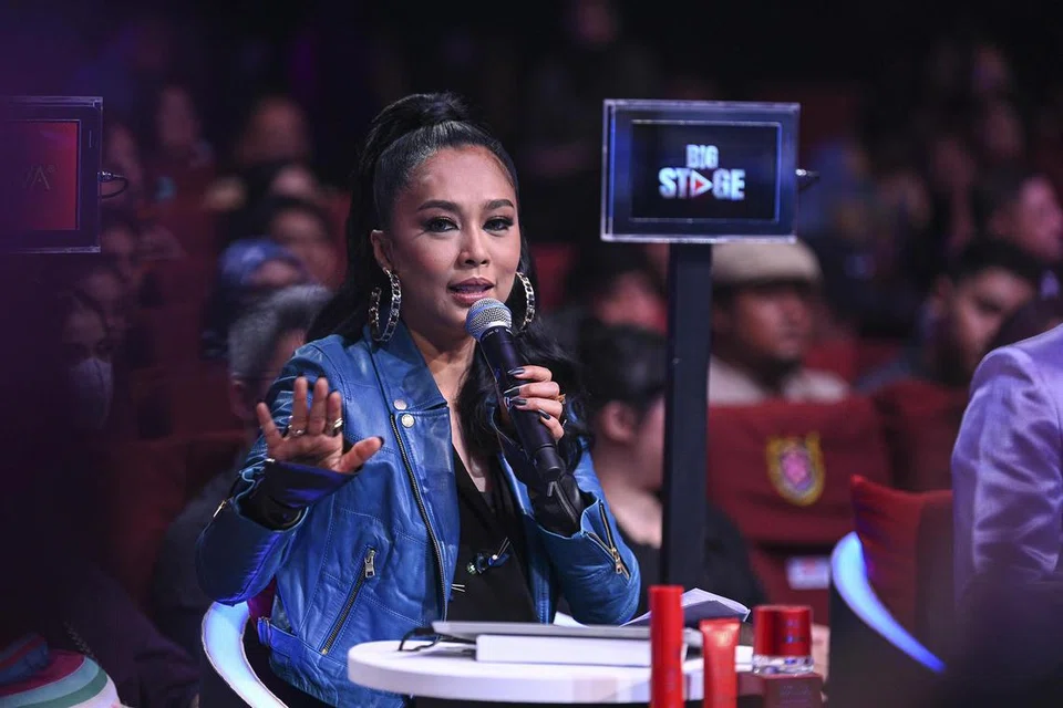 PESAN KEPADA PESERTA: Datuk Syafinaz Selamat enggan bakat separuh masak mewarnai industri seni.