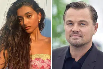 TEMANITA BARU?: Neelam Gill (kiri) adalah model yang dikatakan merupakan temanita baru Leonardo DiCaprio.