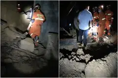 BENCANA ALAM: Gempa bumi dekat bandar Zhaotong berukuran 5.0 pada skala Richter. 