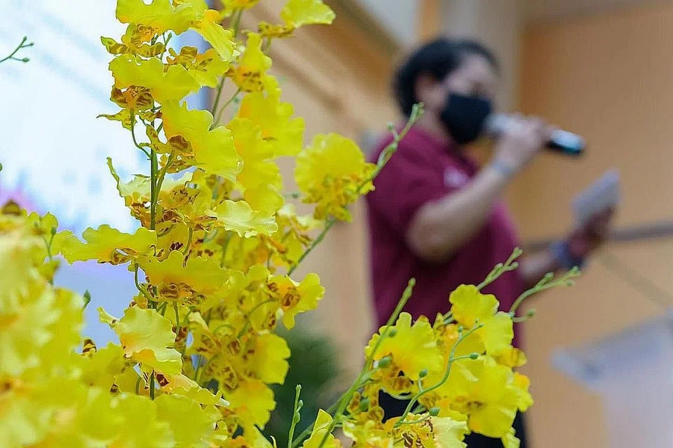 KEMAHIRAN BARU: Cik Nurin merupakan antara 18 pesalah wanita lain daripada Institusi A4 Penjara Changi Kompleks (CPC) yang telah tamat menjalani Program Perniagaan Mikro AMP. - Foto FACEBOOK MUHAMMAD FAISHAL IBRAHIM