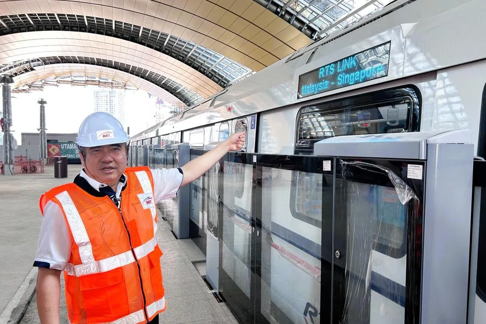 Anthony Loke, Sistem Transit Laju Johor Bahru-Singapura, RTS Link