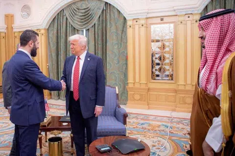 Encik Ahmed al-Sharaa, encik donald trump, riyadh