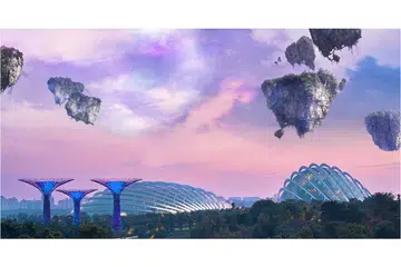 DUNIA CEREKA: Tarikan Cloud Forest di Gardens by the Bay akan diubah menjadi Pandora, dunia cereka daripada filem cereka sains popular, Avatar, sempena Avatar 2 yang bakal dikeluarkan di seluruh dunia Disember ini. - Foto CITYNEON