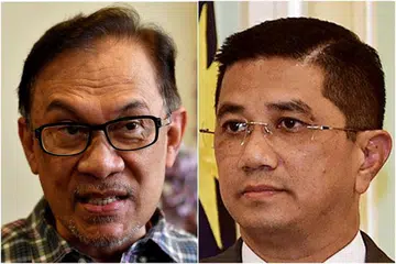 VIDEO SEKS SEJENIS: Datuk Seri Azmin (kanan) nafi terlibat dalam video seks sejenis yang tular sementara Datuk Seri Anwar juga nafi terlibat merancang penghasilan video tersebut.