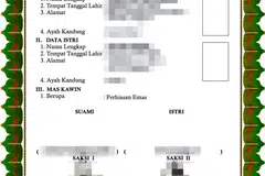 Contoh ‘sijil nikah’ dalam format PDF yang dikirim menerusi khidmat pesanan WhatsApp.