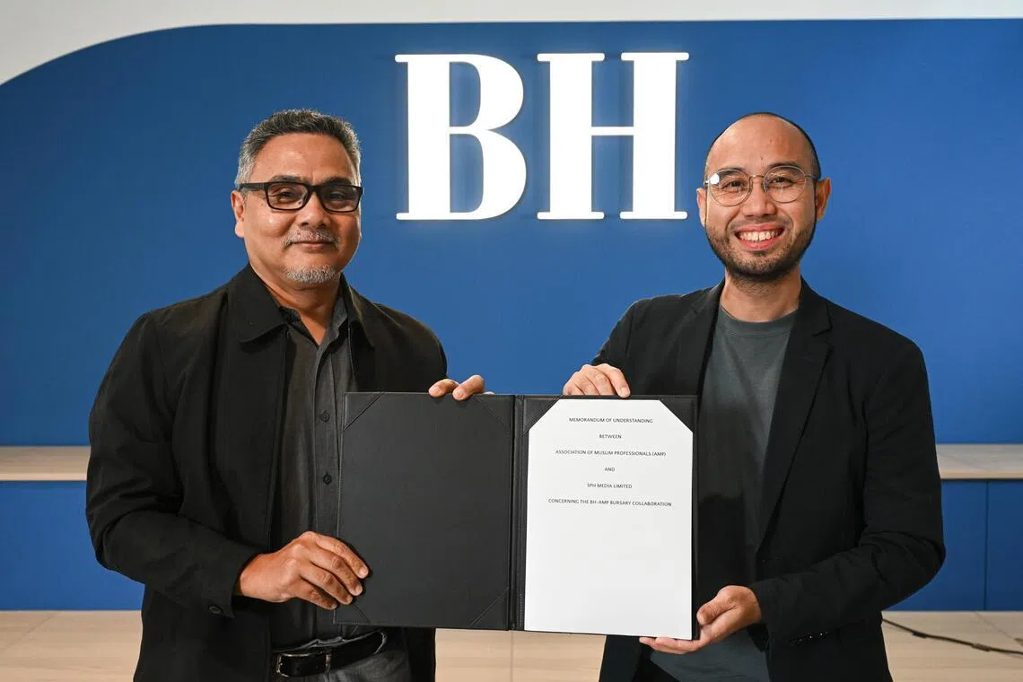 BH dan AMP Tanda MOU, Dermasiswa Untuk Pelajar IPT - kewangan news from Berita Harian