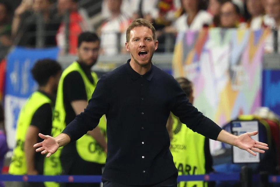 Jurulatih Jerman, Julian Nagelsmann, tidak terima pasukannya diberi label pasukan pilihan dalam perlawanan menentang Denmark dalam pusingan kalah mati.