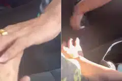 Lesen pemandu Grab dari Johor Bahru yang didakwa mengganggu  penumpang secara seksual telah dibatalkan susulan video tular menunjukkan mangsa dalam keadaan ketakutan. 