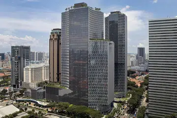 BANGUNAN MILIK DUA NEGARA: M+S akan mengekalkan pemilikan hotel di Duo, tetapi menjual ruang pejabat dan runcit. - Foto M+S PTE. LTD