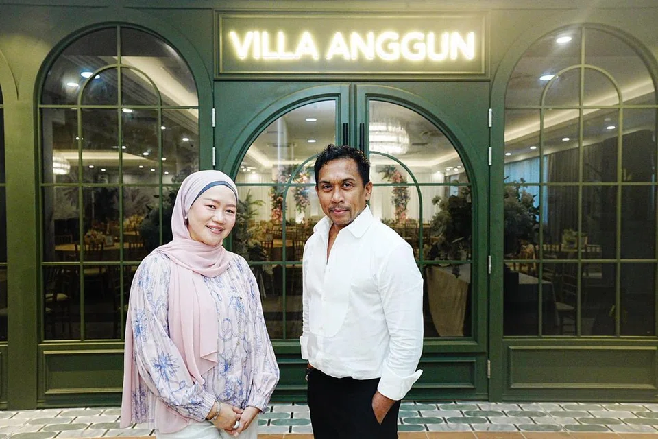 Anggun by Mastura, Mastura Eanain,  Lizam Sabtu, Villa Anggun, tampines mart, majlis kahwin