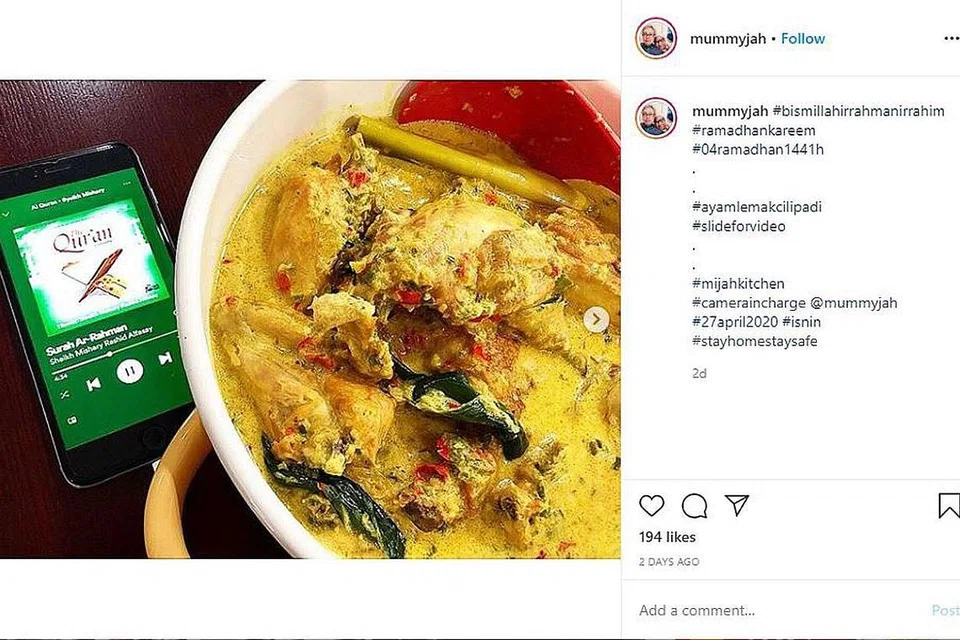 AYAM LEMAK CILI PADI - Foto INSTAGRAM MUMMYJAH